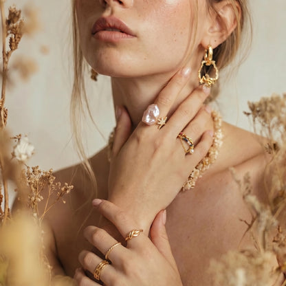 Aurelia Starburst Ring | Cloudberry & Co.